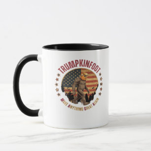 Trumpkinfoot Bigfoot Trumpkin Make Anything Great Mug