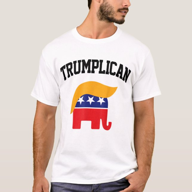 Trumplican Trump Supporters T-Shirt (Front)