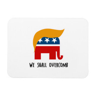 Trumplican - We Shall Overcomb Magnet