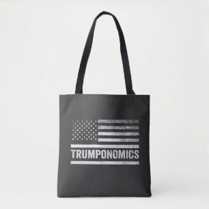 Trumponomics American Election Flag Trump Republic Tote Bag