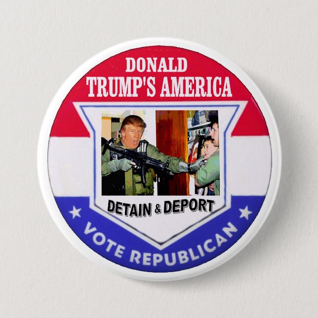 Trump's America Pinback Button (Front)