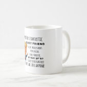 Trumps Bestfriend funny birthday gift Coffee Mug (Front Right)