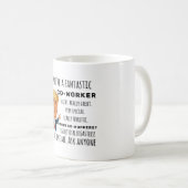 Trumps Co-worker funny birthday gift Coffee Mug (Front Right)