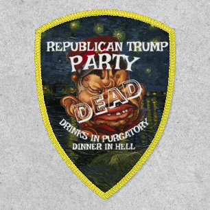 TRUMPS DEAD LF VG HG TRUMP SAVE DATE T REPUBLICAN PATCH