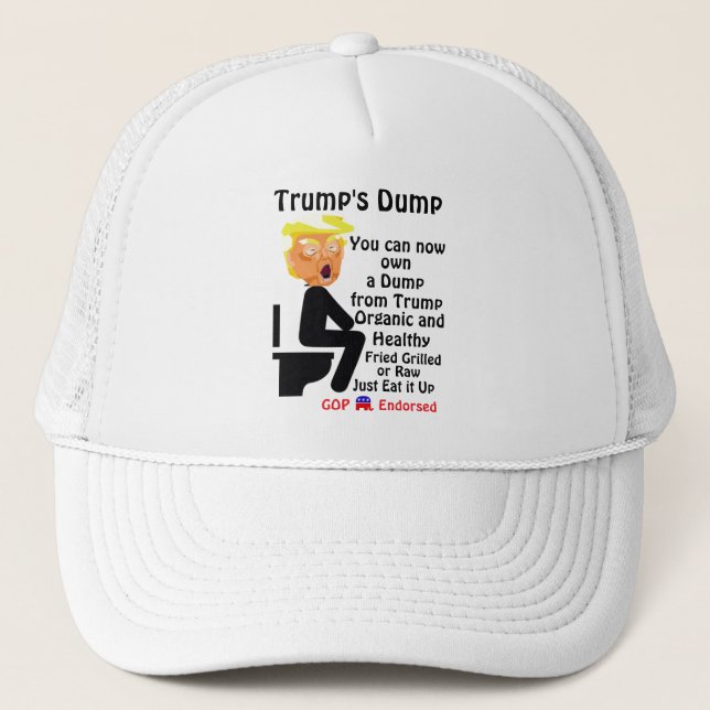 Trump's Dump Trucker Hat (Front)