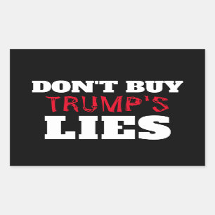Trump's Lies Sticker
