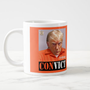 Trump's MUG-Shot — Giant Coffee Mug