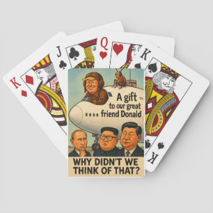 Trump's new plane from Qatar Poker Cards