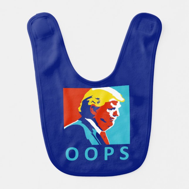 Trump's Oops Bib (Front)