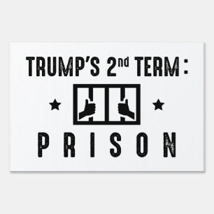 Trump's Second Term Prison Sign
