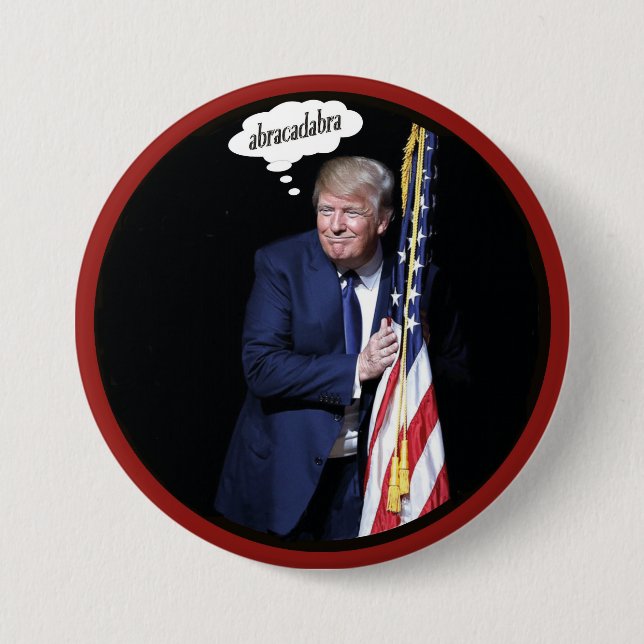 Trump's Secret Plan to Make America Great Again Button (Front)