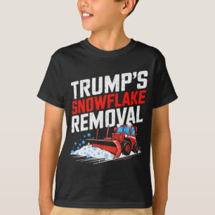 Trump's Snowflake Removal Bold Conservative Statem T-Shirt
