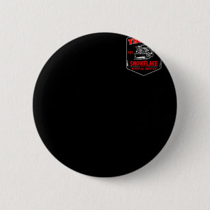 Trump's Snowflake Removal Service Funny Trump 2025 Button