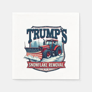 Trump's Snowflake Rmoval Service Inauguration Day Napkins