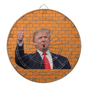 Trump's Wall Dart Board