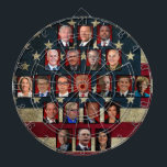 Trump's White House Cabinet Dartboard<br><div class="desc">Trump's White House Cabinet</div>