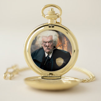 Trump's Witch Hunt Pocket Watch