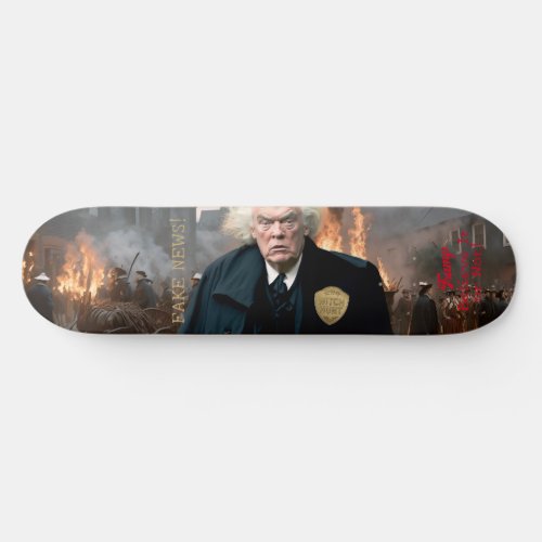 Trumps Witch Hunt Skateboard