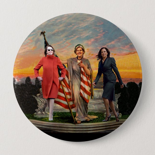 TRUMP'S Worst Nightmare Button (Front)