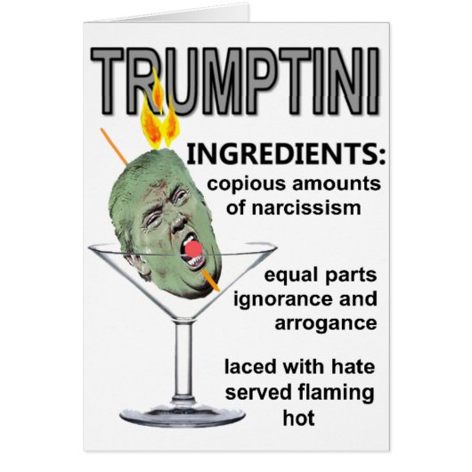 Trumptini Cards (Front)
