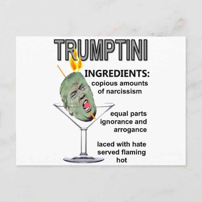 Trumptini Postcard (Front)