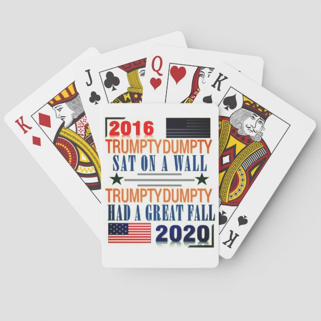 Trumpty Dumpty Playing Cards (Back)