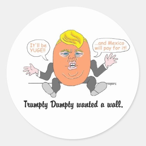 Trumpty Dumpty stickers