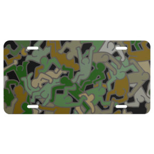 Trumpublicans Chaos Destroy Democracy License Plate