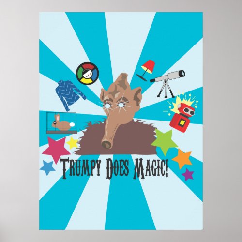 Trumpy Does Magic Poster