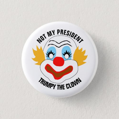 Trumpy The Clown Button