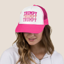 TRUMPY TRUMPY TRUMPY LADIES TRUCKER HAT