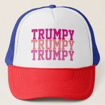 TRUMPY TRUMPY TRUMPY TRUCKER HAT
