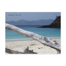 Trunk Bay Beach Postcard