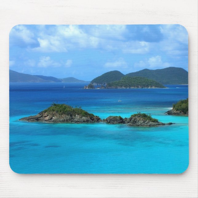 Trunk Bay Mousepad (Front)
