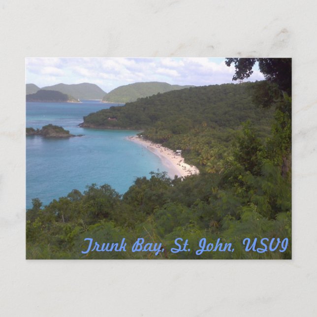 Trunk Bay Postcard (Front)