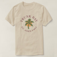 Trunk Bay shirt US Virgin Islands
