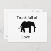 Trunk full of love postcard (Front/Back)
