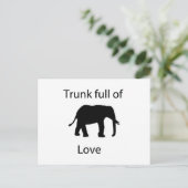 Trunk full of love postcard (Standing Front)
