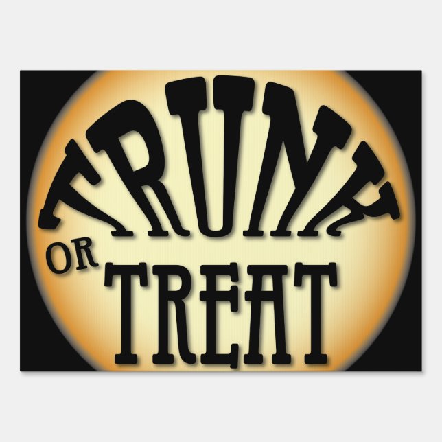 Trunk Or Treat Event Sign (Front)