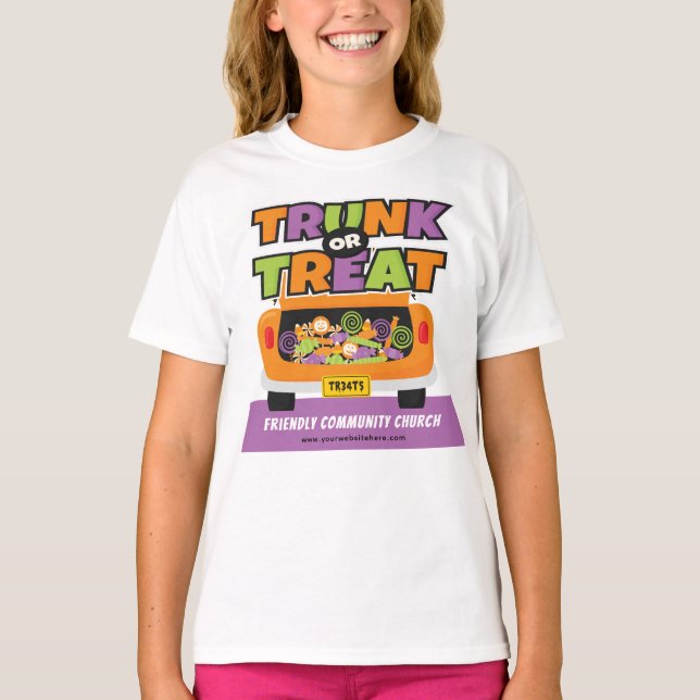 Trunk or Treat Event Volunteer T-Shirt (Front)