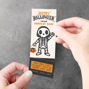 Trunk or Treat Halloween Business Coupon Tickets