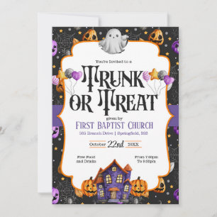 Trunk or Treat Invitation