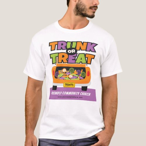 Trunk or Treat Party Event T_Shirt