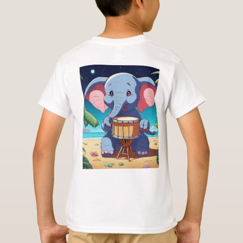  Trunk Tales Elephant Adventures Description T_Shirt
