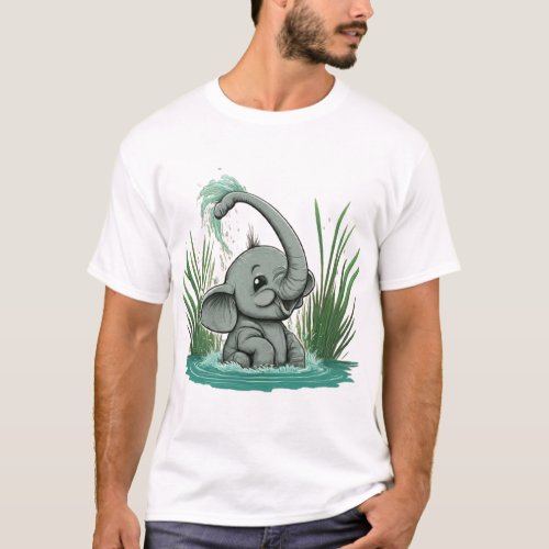 Trunk Tales Where Playful Designs Come to Life T_Shirt