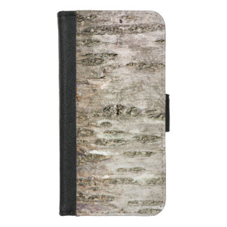 Trunk tree bark pattern iPhone 8/7 wallet case