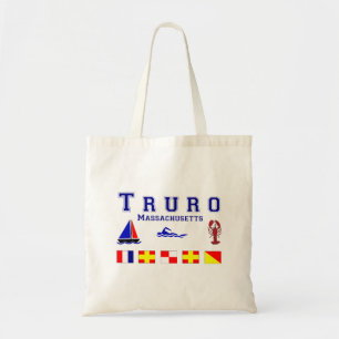 Truro MA Signal Flags Tote Bag