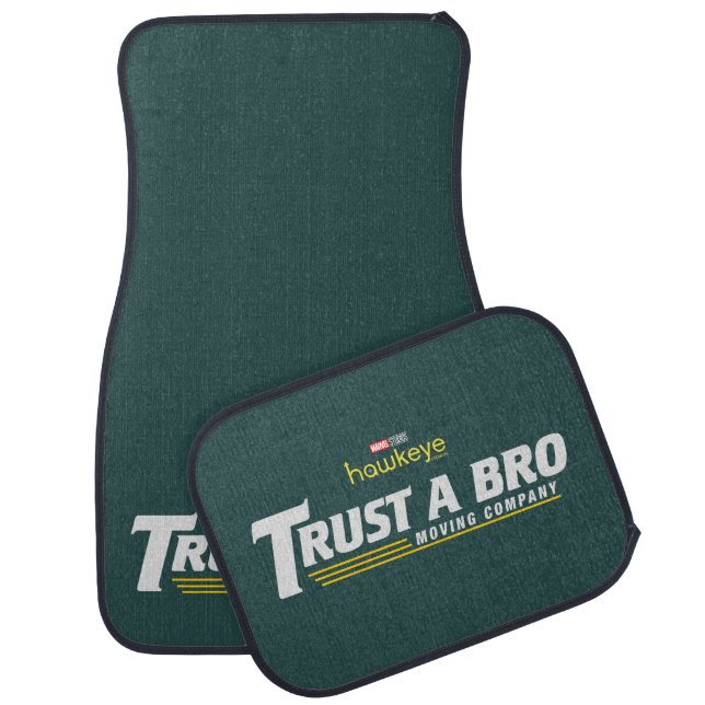 Trust A Bro Moving Company Car Floor Mat (Set)