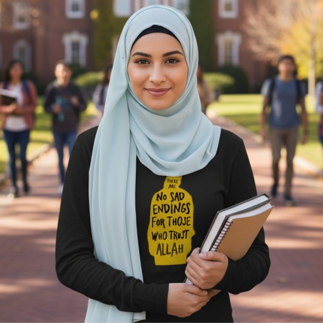 Trust Allah black T-Shirt (Creator Uploaded)