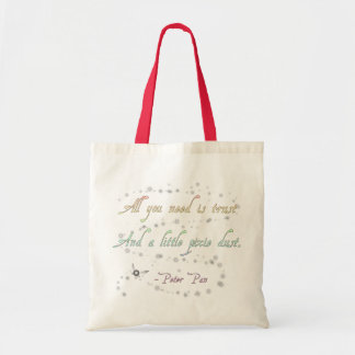 Trust and Pixie Dust Budget Tote Bag